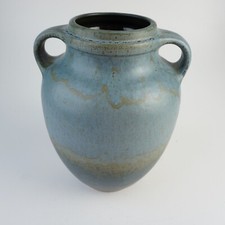 Knödgen Keramik Amphore Vase, Made in Germany - Modell-Nr. 398/27, 398/27? Teal