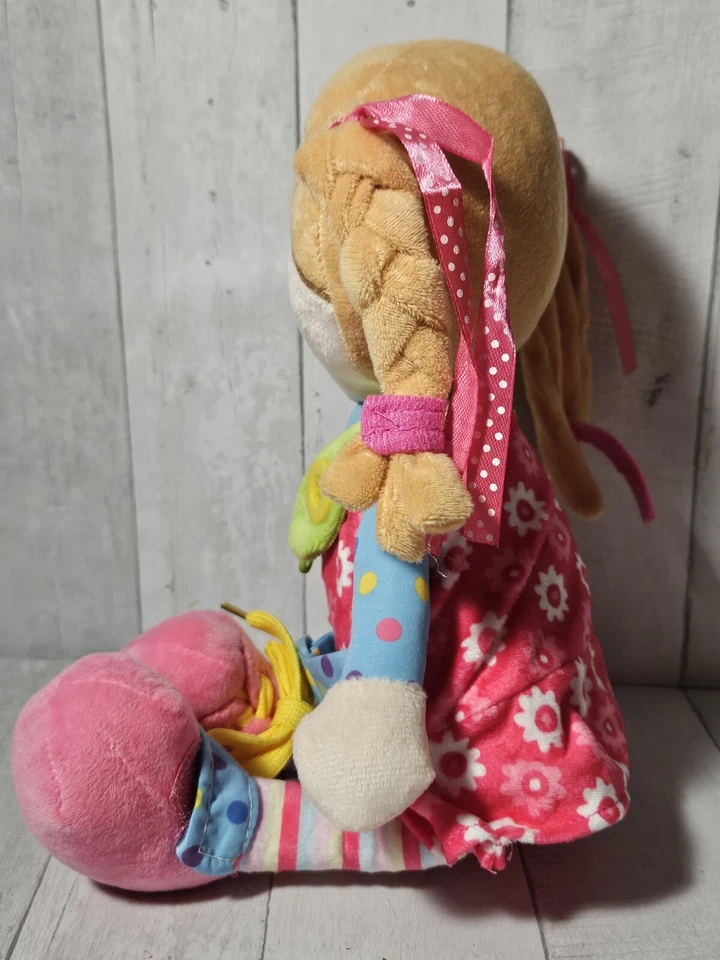 Snuggle Stuffs Sugar Snap Activity Educational Stuffed Doll 15" Busy Doll - Image 4 of 4