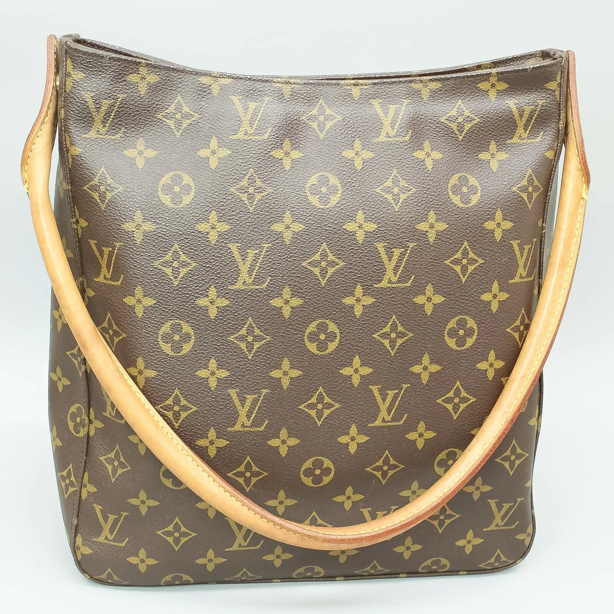 Louis Vuitton Looping GM Women's Shoulder Bag M51145 Monogram Brown