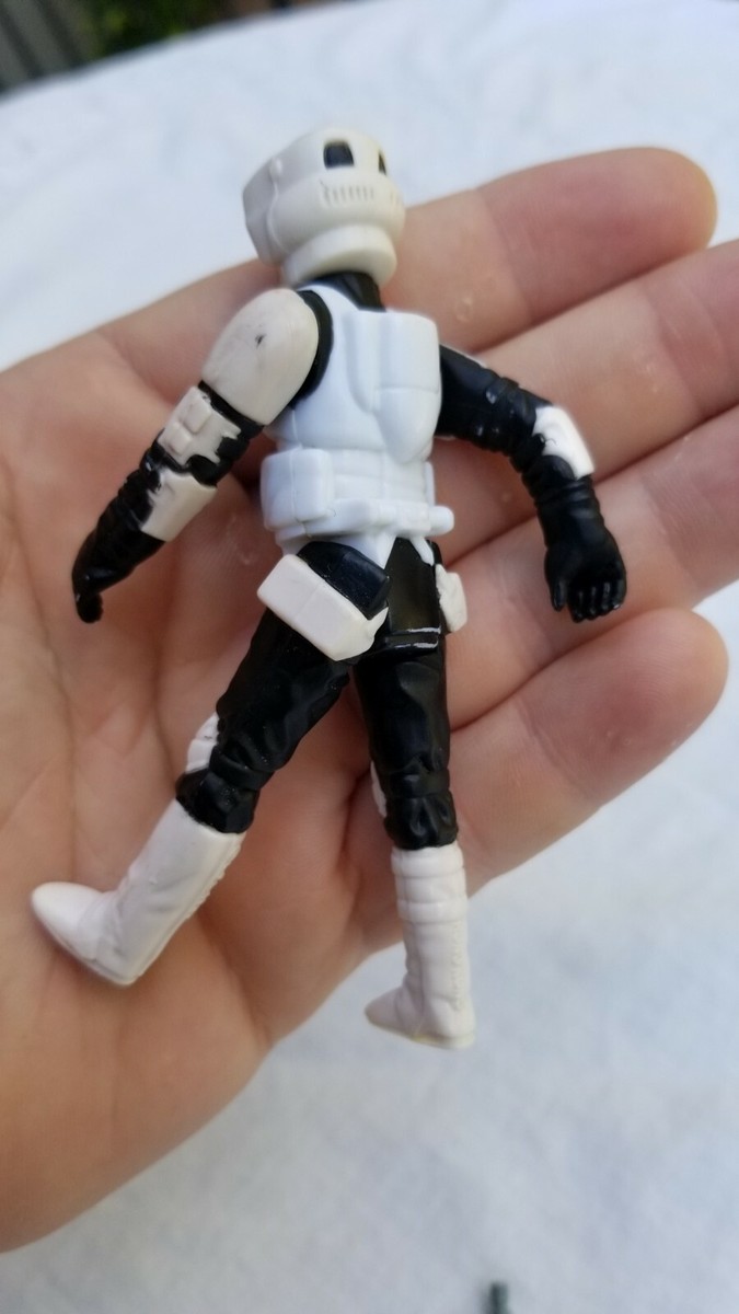 Vintage 1983 Star Wars Biker Scout long mask Action Figure
