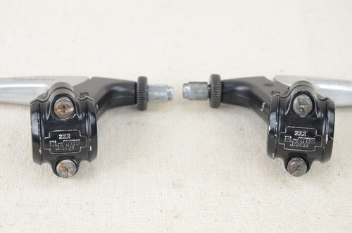 SHIMANO BL-AT50 DEORE DX ATB MTN KLUNKER CANTILEVER BRAKE LEVERS SET VTG 1980'S - Picture 7 of 14