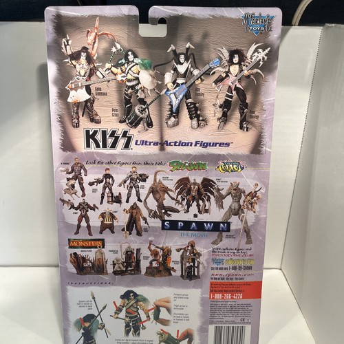 KISS Ultra RECORD Gene Simmons Peter Criss Paul Stanley Mcfarlane Figure Set - Picture 6 of 8