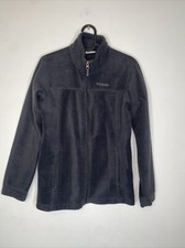 Jacket Columbia gray fleece full zip boys sz L
