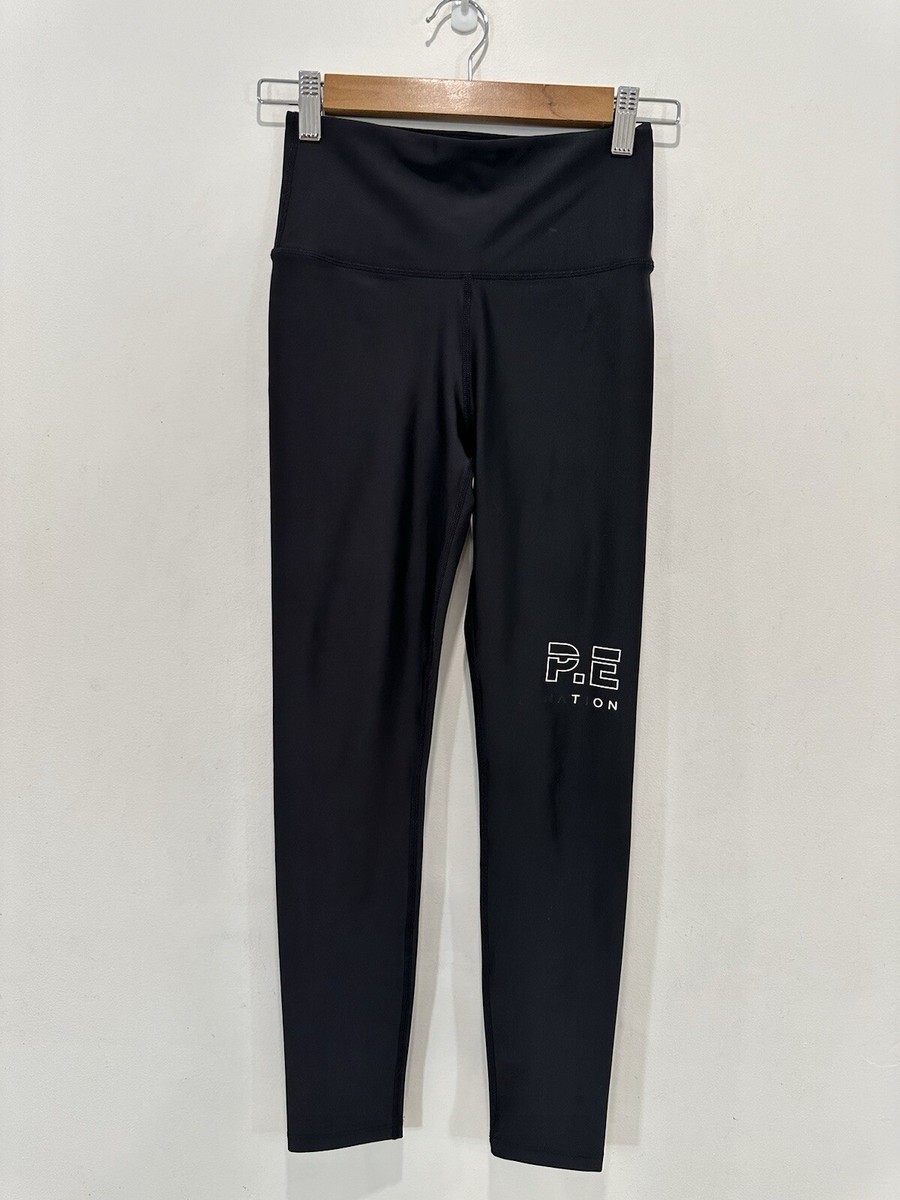 Nation Tights Women Small Black Stretch Activewear Gym Run