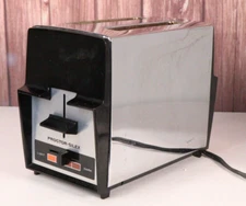 Vintage Proctor Silex Toaster 2 Slice Stainless Steel T204B TESTED WORKING
