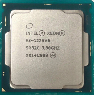Intel Xeon E3-1225 V6  Processor (3.30GHz , LGA 1151 , Quad-Core) - SR32C  73W