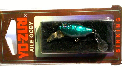 Yo Zuri Aile Goby Wobbler, Crankbait, Kunstköder, 3 cm, Sinking, Neu