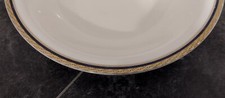 Porzellan Geschirr  Servierschüssel Eschenbach Bavaria Goldrand Blau Vintag