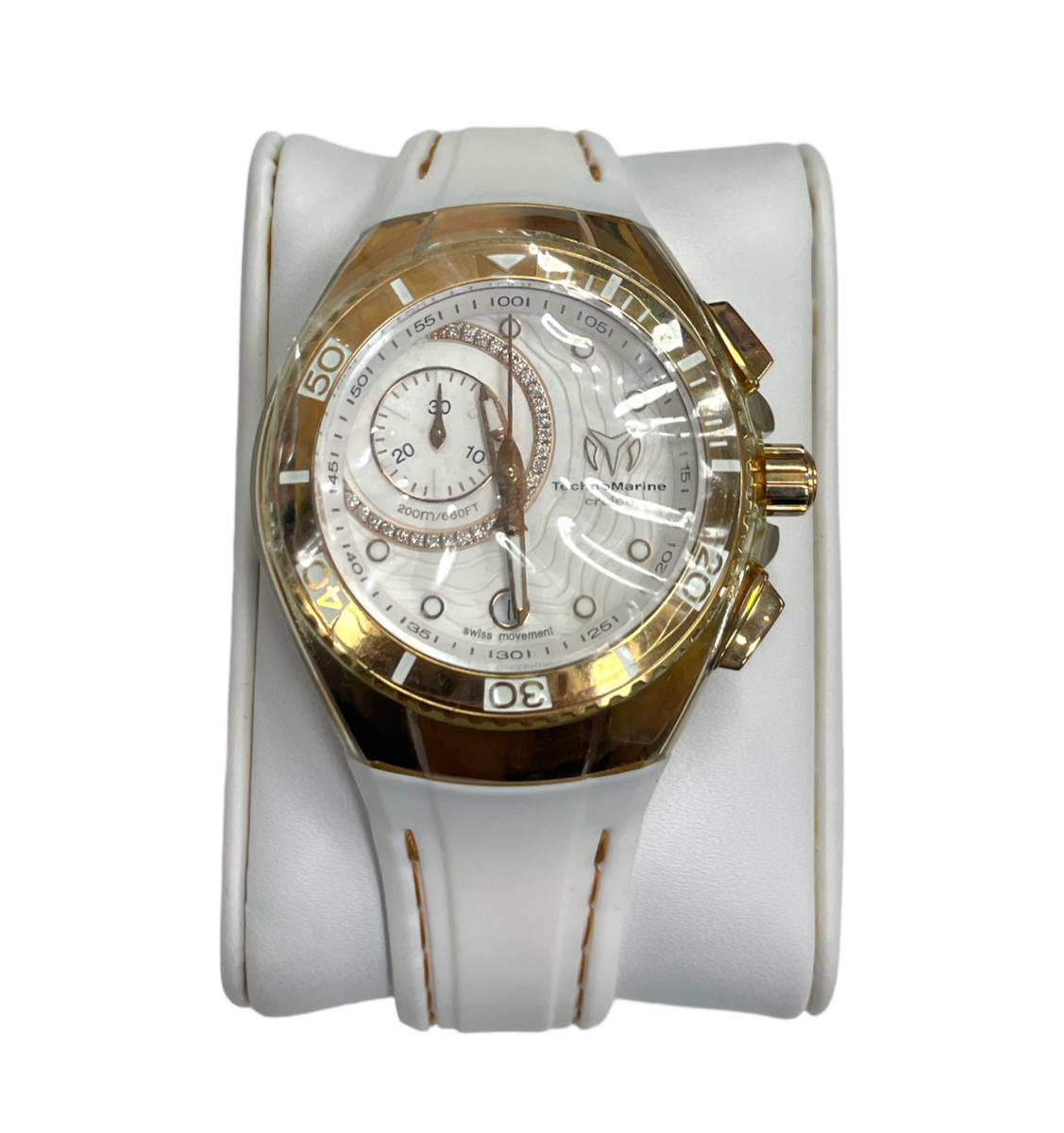 Technomarine Cruise One Gilt With Diamonds TM-114042 New | eBay