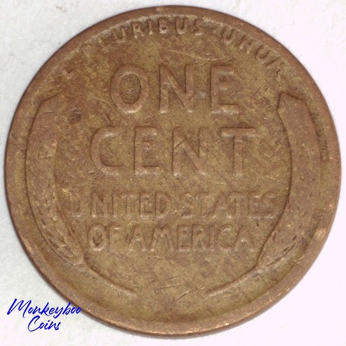 1929 Lincoln Wheat Cent - Woody Wood Grain Improper Alloy Mix - Rare Mint Error - Picture 3 of 4