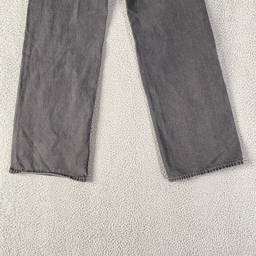 Old Navy High Rise Baggy Wide Leg Jeans Girls 16 / 27x28 Black Loose Skater Y2K - Picture 6 of 9