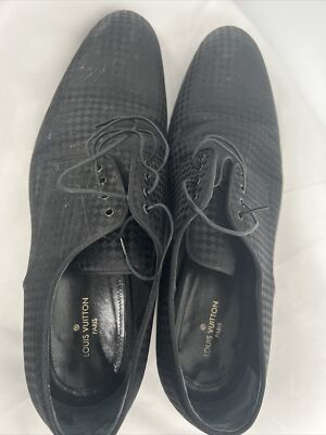 Louis Vuitton Paris Mens Laced Black SOLFERINO DERBY Dress  display picture 2