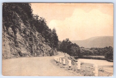 Postcard Williamsport Pennsylvania Loyal Sock Creek Scenic View