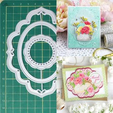 Frame Metal Cutting Dies Scrapbooking Paper Crafts Embossing Stencils Template