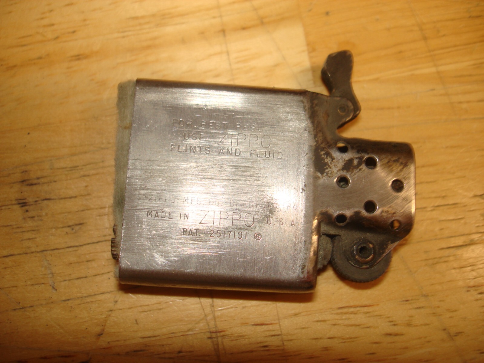 Vintage Zippo Hiram Wible & Son Three Springs Pa. eBay