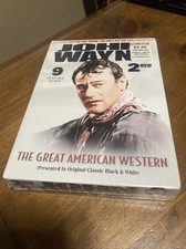 JOHN WAYNE - 9 Feature Film Movies on 2 Discs DVD NEW/SEALED