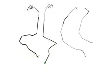 Galfan Coated Steel Front Brake Line Kit, 1981-87 Chevy/GMC C10 & C15 2WD