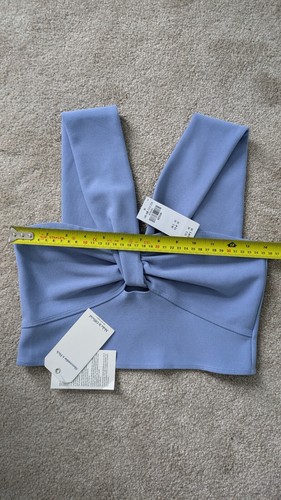 Abercrombie & Fitch Ladies Blue Summer Top, BNWT, RRP £42, Size M, Super Stylish - Picture 7 of 8