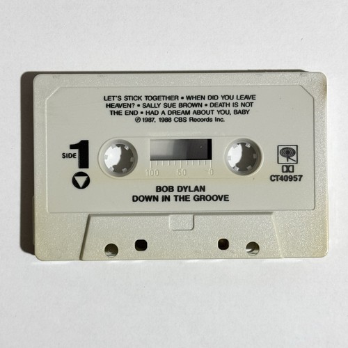 Bob Dylan Down In The Groove Cassette Tape 1988 CBS OG 1st USA Pressing - Picture 4 of 6