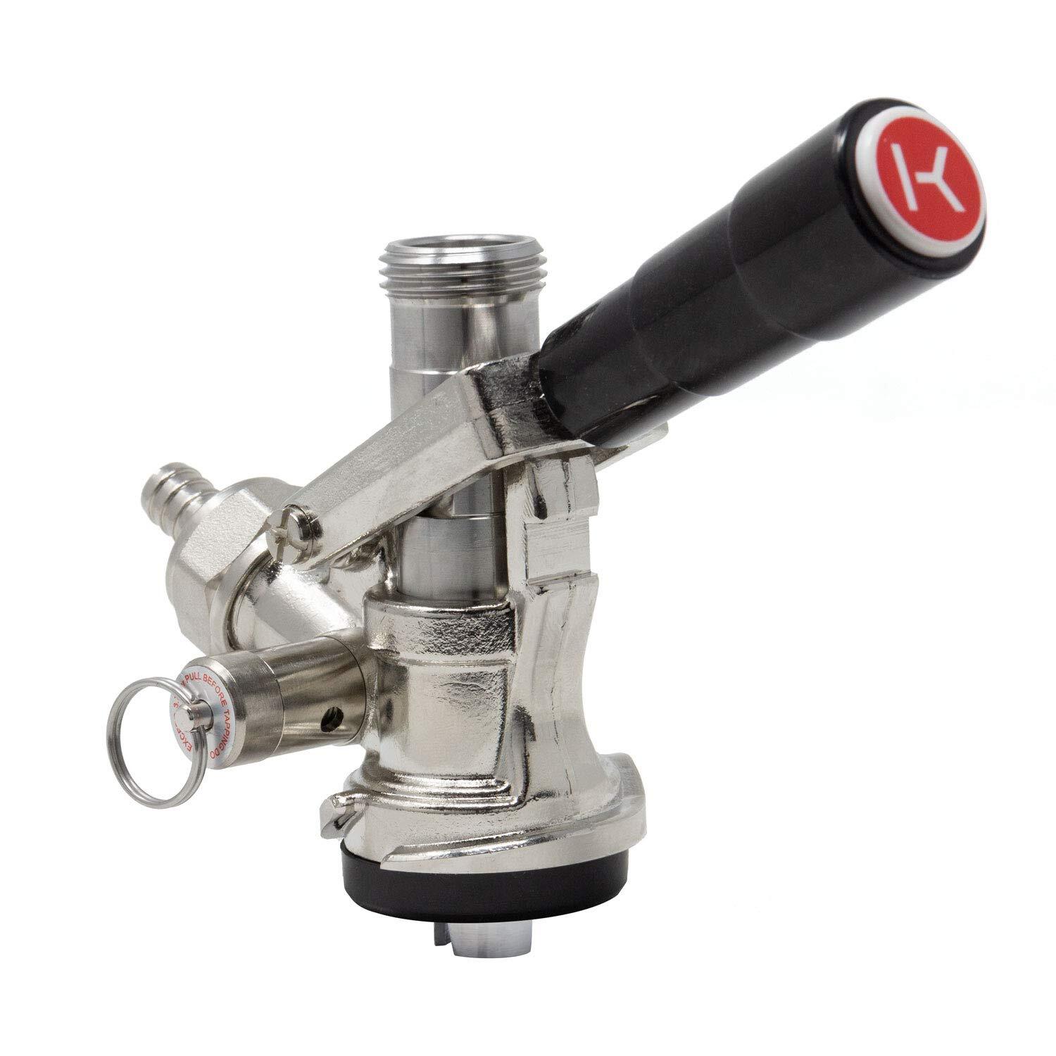 CECOMINOD089184 S System Keg Beer Coupler Tap for Kegerator