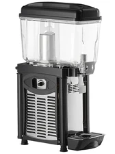 NEW 3 Gallon Refrigerated 1 Flavor Single Tank Cold Juice Beverage Counter #8737