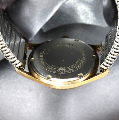 James Bond 007 Gold Gruen Precision 510 White Dial | eBay