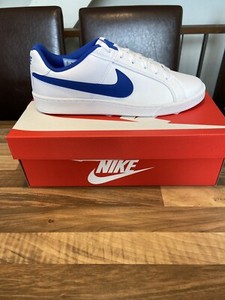 NUOVO CON SCATOLA NIKE Court Royale-Bianco/Royal-TENNIS CLASSIC-misure