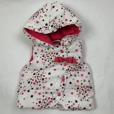 Gymboree Star of the Show Puff Puffer Vest Fleece Lined 12 24 Months Excellent