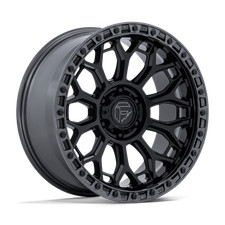17x8.5 Fuel Off-road Fc901 Talon Black Gunmetal Lip Wheels 6x5.5 25mm Set Of 4