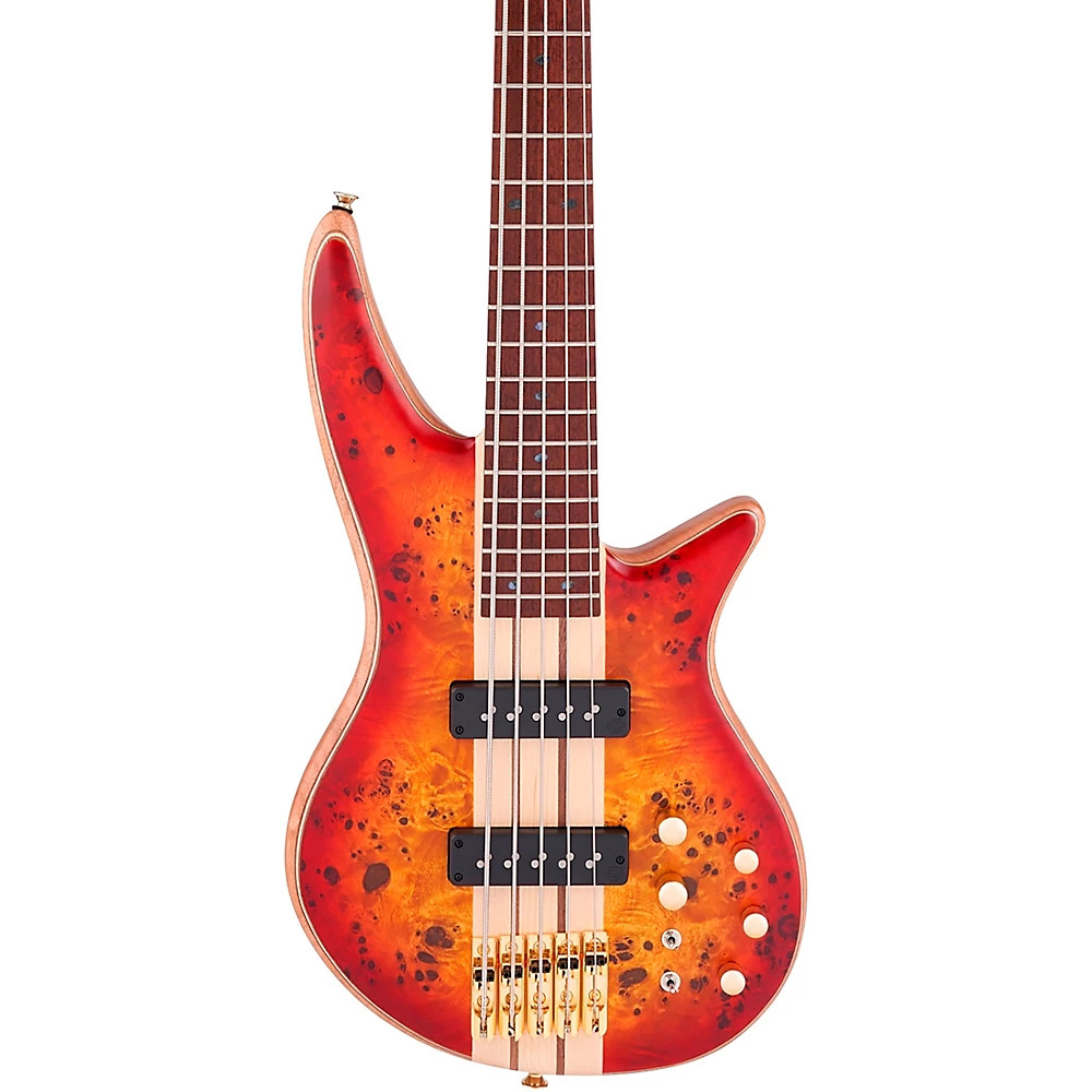 Jackson Pro Series Spectra Bass SB V Poplar Burl Transparent Cherry Burst 155290₽
