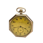 1917 Elgin Antique Mechanical Pocket Watch 7J  3/0s  Gr. 418  19029821 GP Works