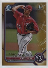 2022 Bowman Chrome Prospects Gold Refractor 8/50 Andry Lara #BCP-70 1j91