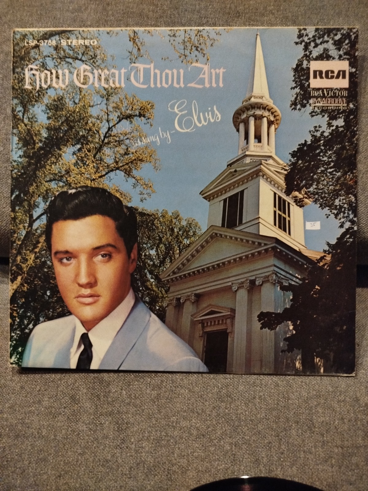 LP Elvis Presley - How Great Thou Art - US RCA  LSP 3758 - sealed