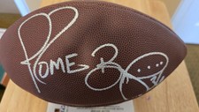 Steeler Great Jerome Bettis Autographed Wilson Football Gridiron Authentic COA