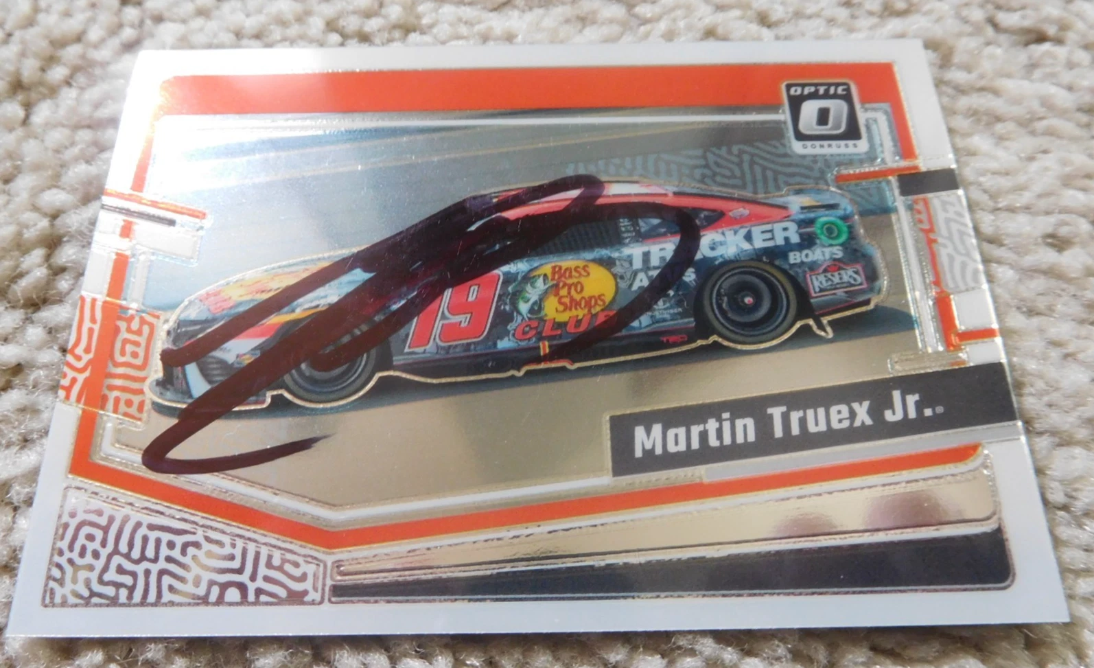 Martin Truex Jr. Signed Autographed 2024 Donruss Optic Nascar Racing Card #77