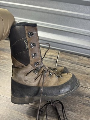 Meindl Eureka 10  ST Lineman Insulated Boots 5046-55 Brown Steel Toe Size 10 Us