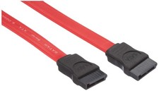 DeLOCK SATA Kabel 30cm gerade/gerade 0,3 m rot
