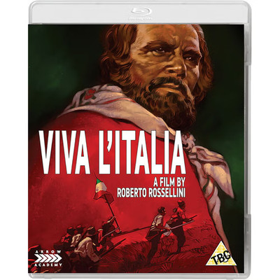 Viva l'Italia Roberto Rossellini Blu-ray Arrow Academy Special Edition New Seale
