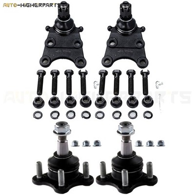 For 2004-2012 CHEVROLET COLORADO 4pc Kit Front Upper and Lower Ball Joints