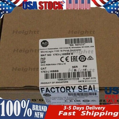 New AB 1763-L16BBB /B MicroLogix 1100 16 Point Controller I763L16BBB US