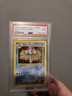 Pokémon TCG Misty's Tentacruel Gym Heroes PSA 9 Big Swirl Lower Left Side Rare