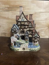 Vintage 1994 David Winter Cottages Quindene Manor Premier Edition /1500 Box COA