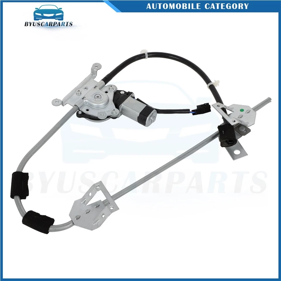 Regulador de ventana eléctrica del lado del conductor delantero con motor para Jeep Cherokee XJ 1991-1996 Foto 3 de 4