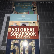 Lot 3 Stampin Up Idea Book Ultimate 501 Great Scrapbook Page Ideas Books