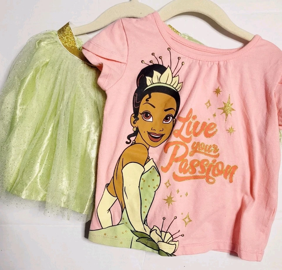 Disney Princess Dresses For Girls 3T-4T Lot Of 12 Princess Sets Dressup Costume - Image 4 of 4