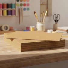 50 Pack Brown Corrugated Cardboard Sheets - 5x7 Inch Inserts for Shipping and...