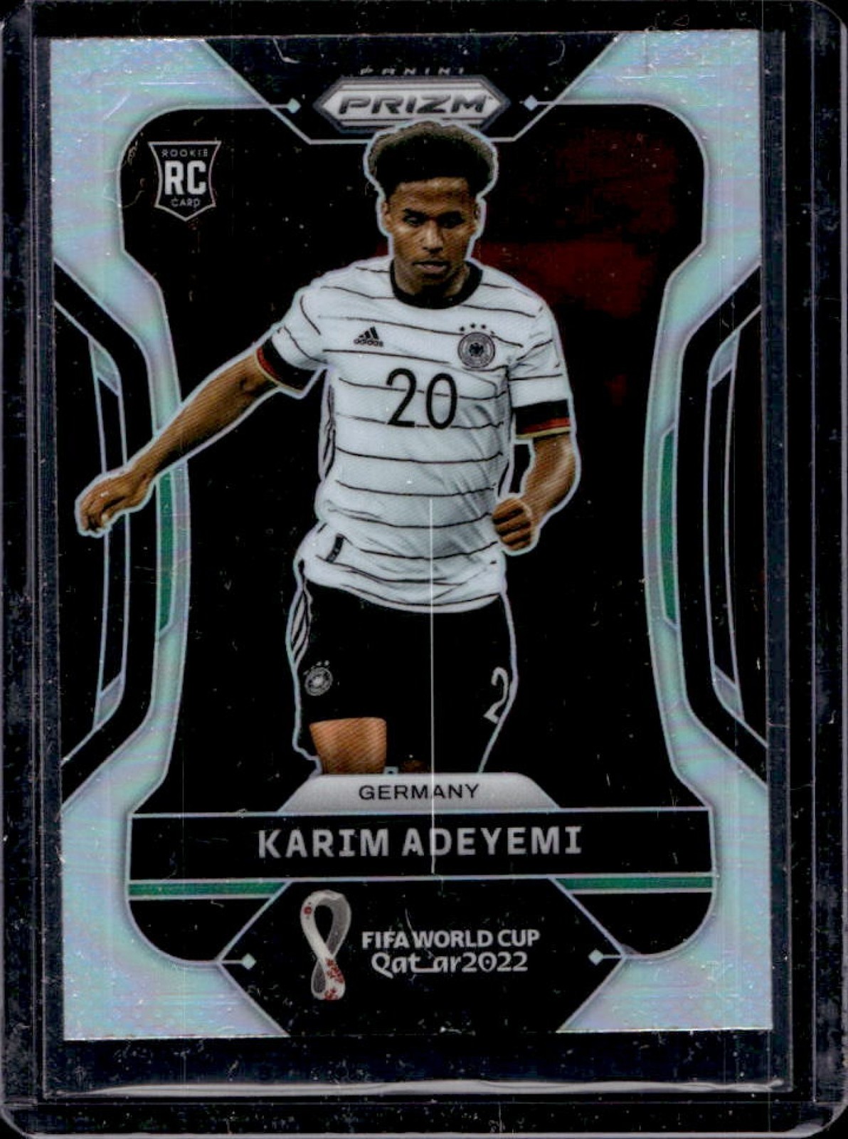 2022 Prizm World Cup Karim Adeyemi RC Silver Rookie #111 Germany