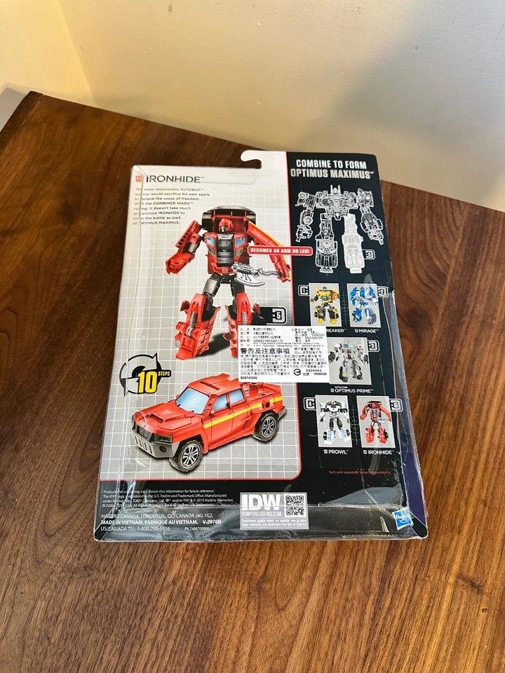 Transformers Generations Combiner Wars Deluxe Class Ironhide Complete Q2 - Image 3 of 3