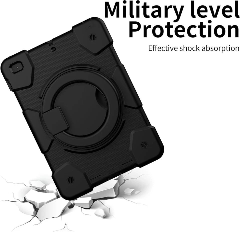 360 Tablet Case Rotating Handle Stand For Apple iPad Pro 11 2018 A2013 A1934 - Image 2 of 4