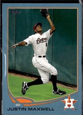 2013 Topps #178 Justin Maxwell Blue